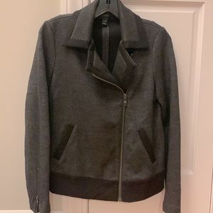 J.Crew sporty gray/black wool jacket